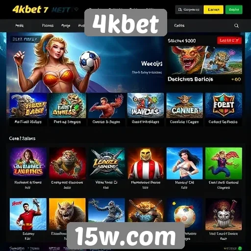 Experiência do usuário no site de jogos 4kbet